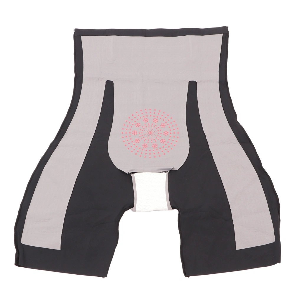 Lift Buttock Abdomen Shaper Seamless Pure Cotton Liner High Waisted Abdomen Shaper Black XXL 140‑160