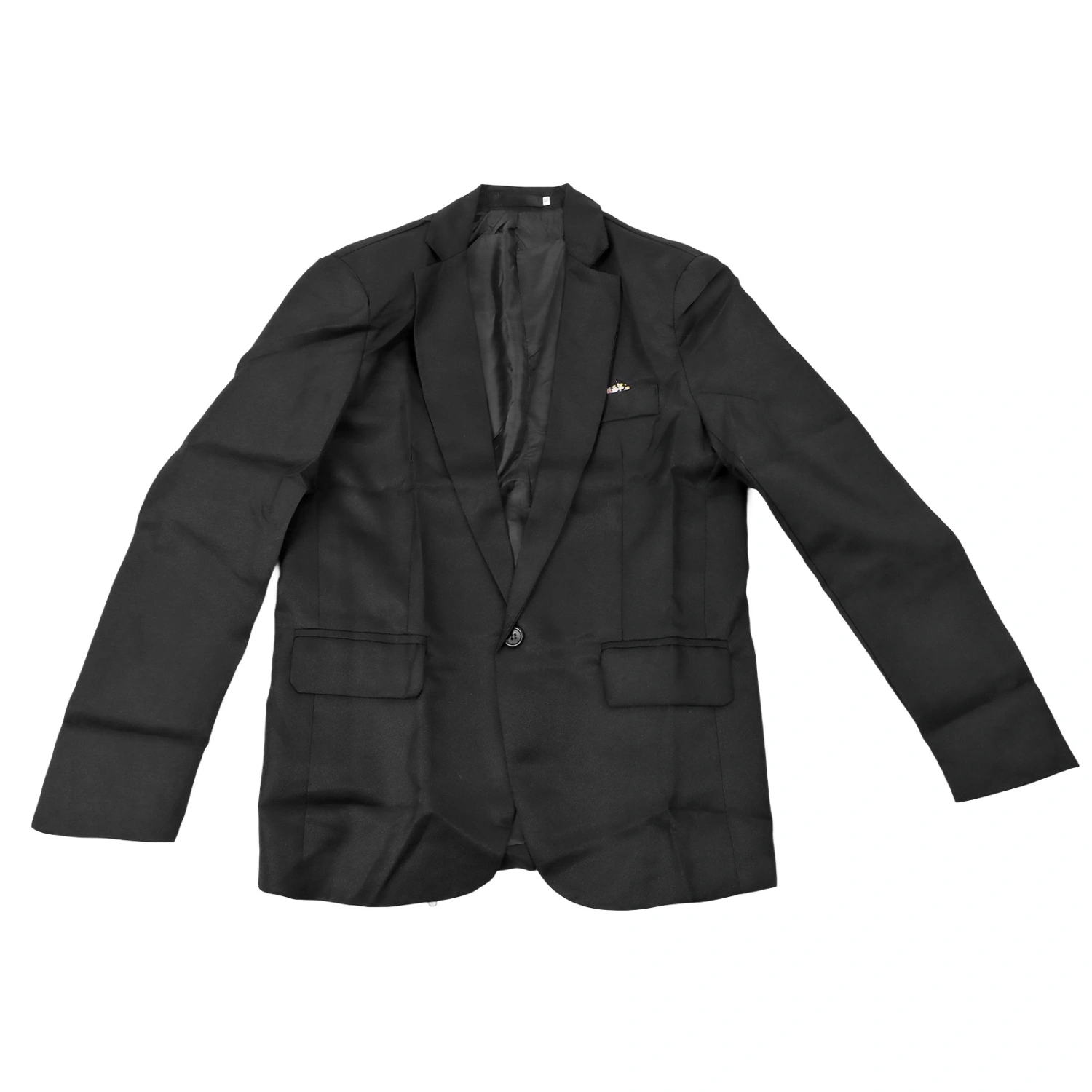 Men Suit Jacket Soft Skin Friendly Stylish Casual High Breathable Men Suit Coat for Party Wedding Business Black XL