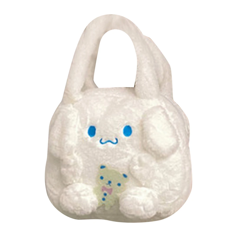 Lovely Cartoon Plush Handbag Soft Anime Multi Functional Small Plush Handbag for Children Type 3 Free Size