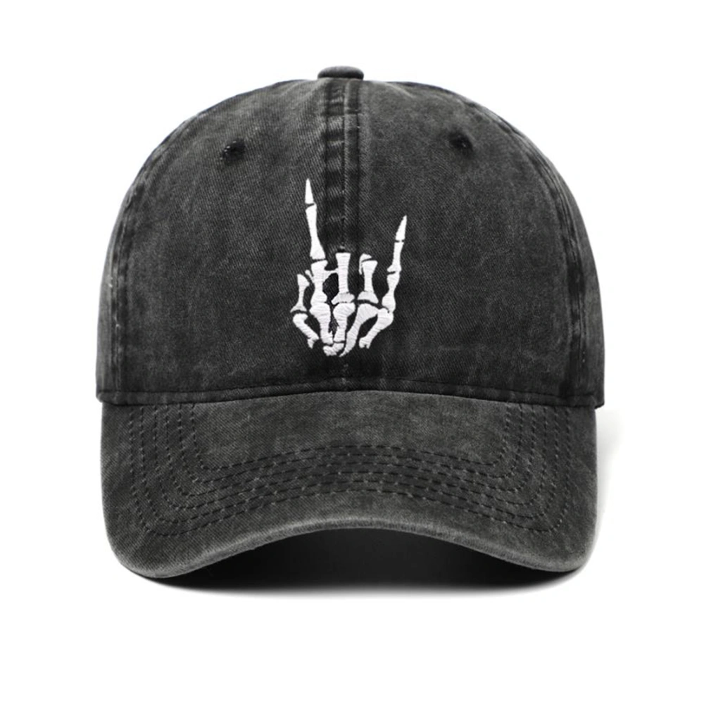 Adult Fashion Baseball Cap Demon Claw Embroidery Hat for Women