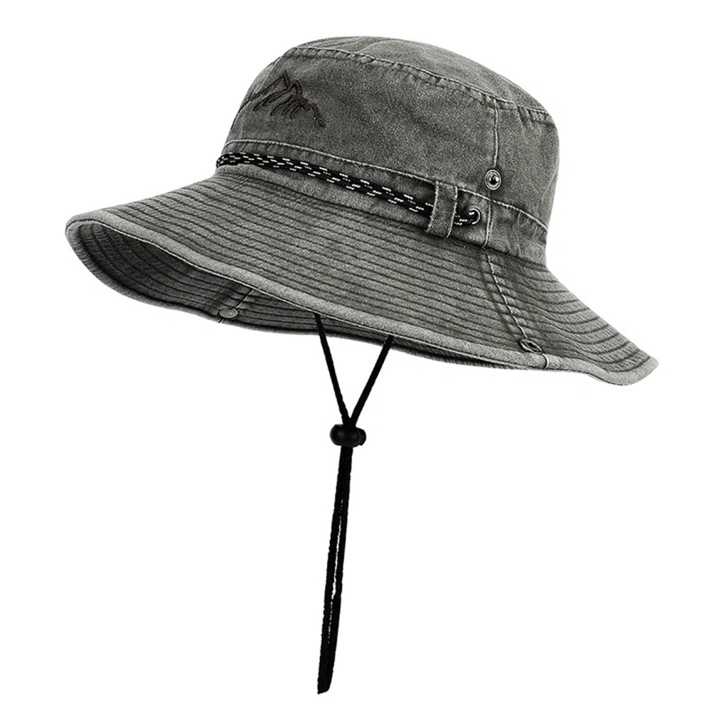 Men's Summer Fisherman Hat Wide Brim Foldable Fashion Sun Caps