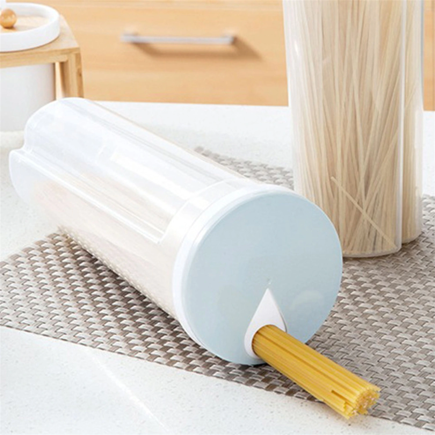 Pasta Storage Container Grain Holder Airtight Pet Food Dispenser 