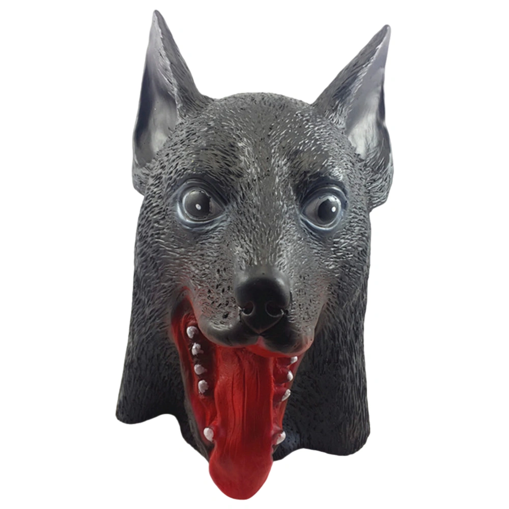 Halloween Dog Headwear, Flexible Full Face Facewear Party Prop