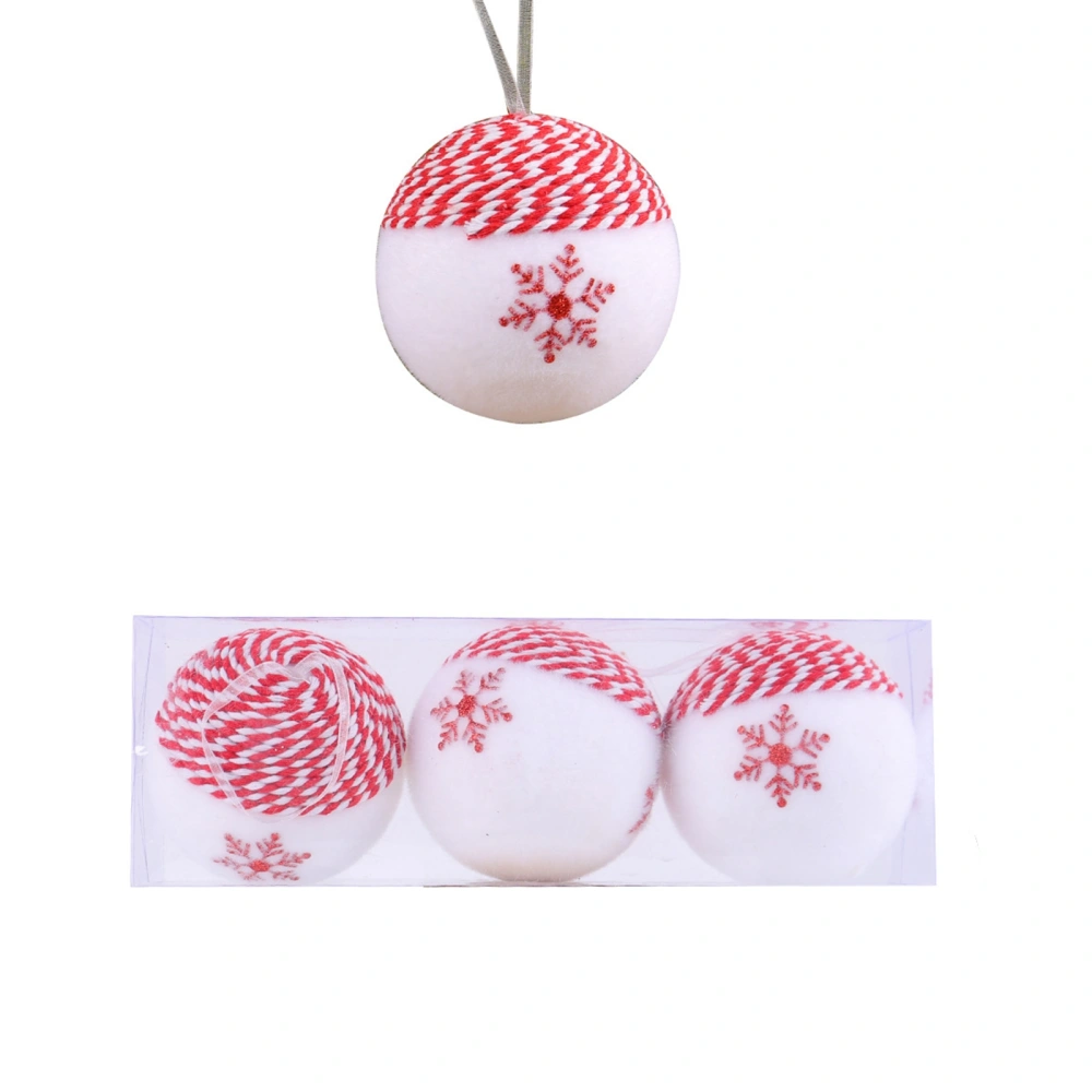 Christmas Decorative Ball Set Five Pointed Star Foam Ornaments