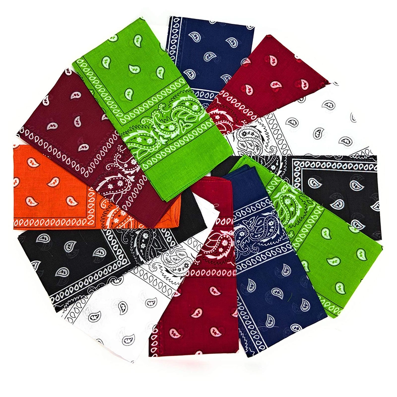 Breathable Bandana Cycling Cap for Men Fashion Square Head Wrap