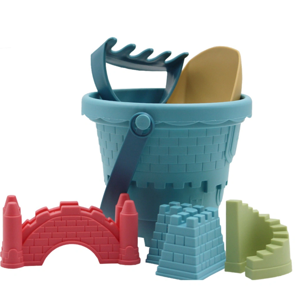 Beach Toys for Kids Toddlers Sand Bucket and Rake Set Sand Castle Toys