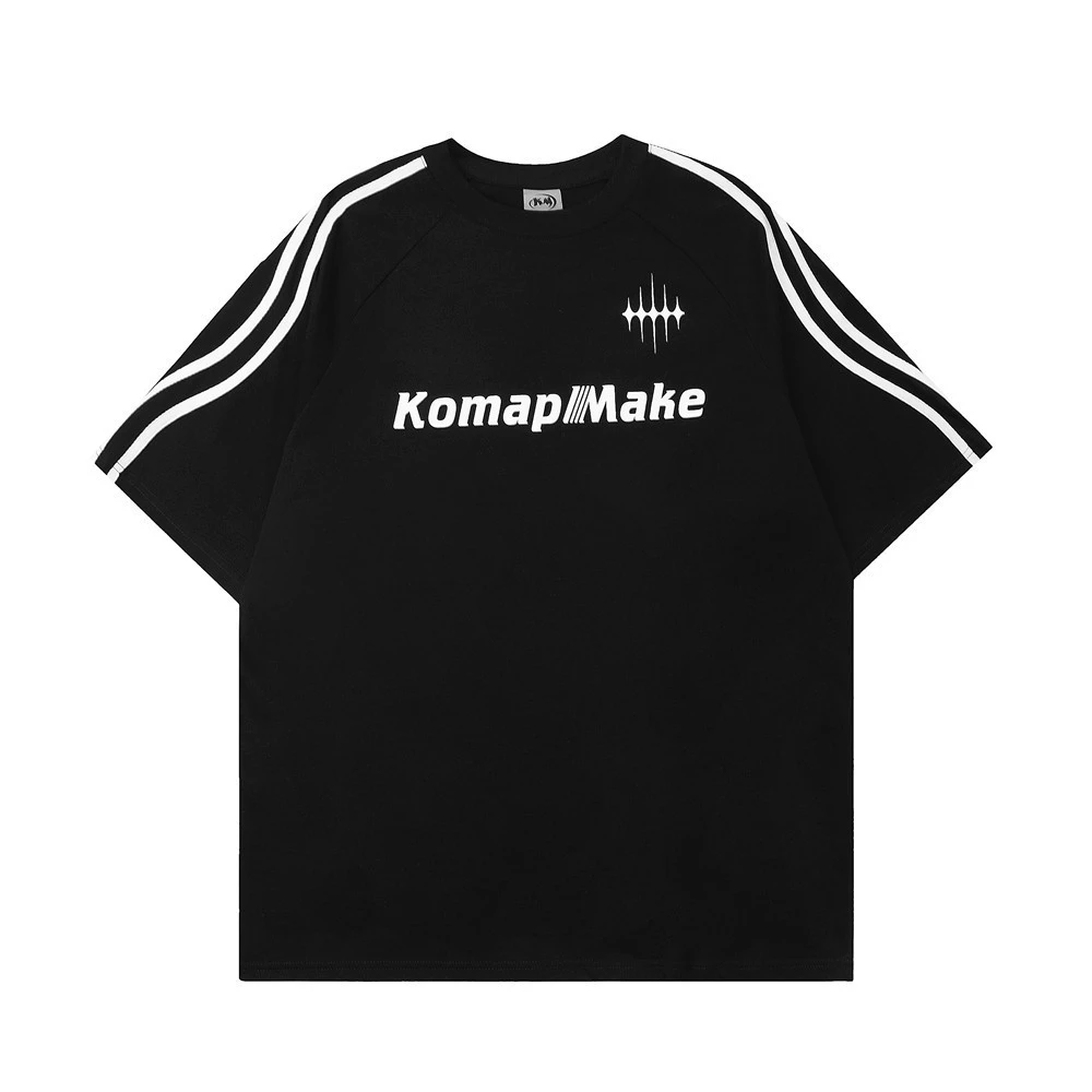 Letter Print Short-sleeve T-shirt Men's Casual