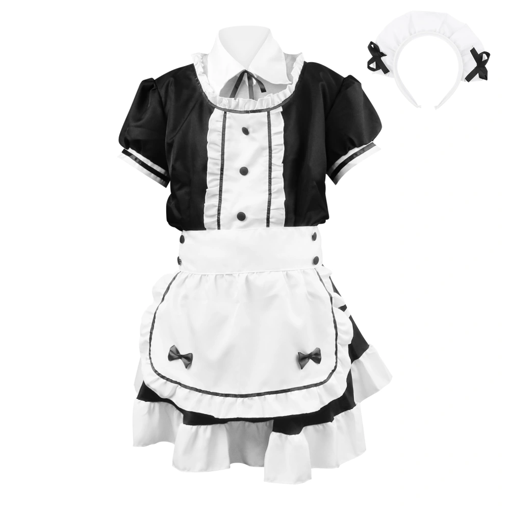 Women Anime Cosplay Costume French Maid Outfit Fancy Dressing up Festival Role Playing Outfit