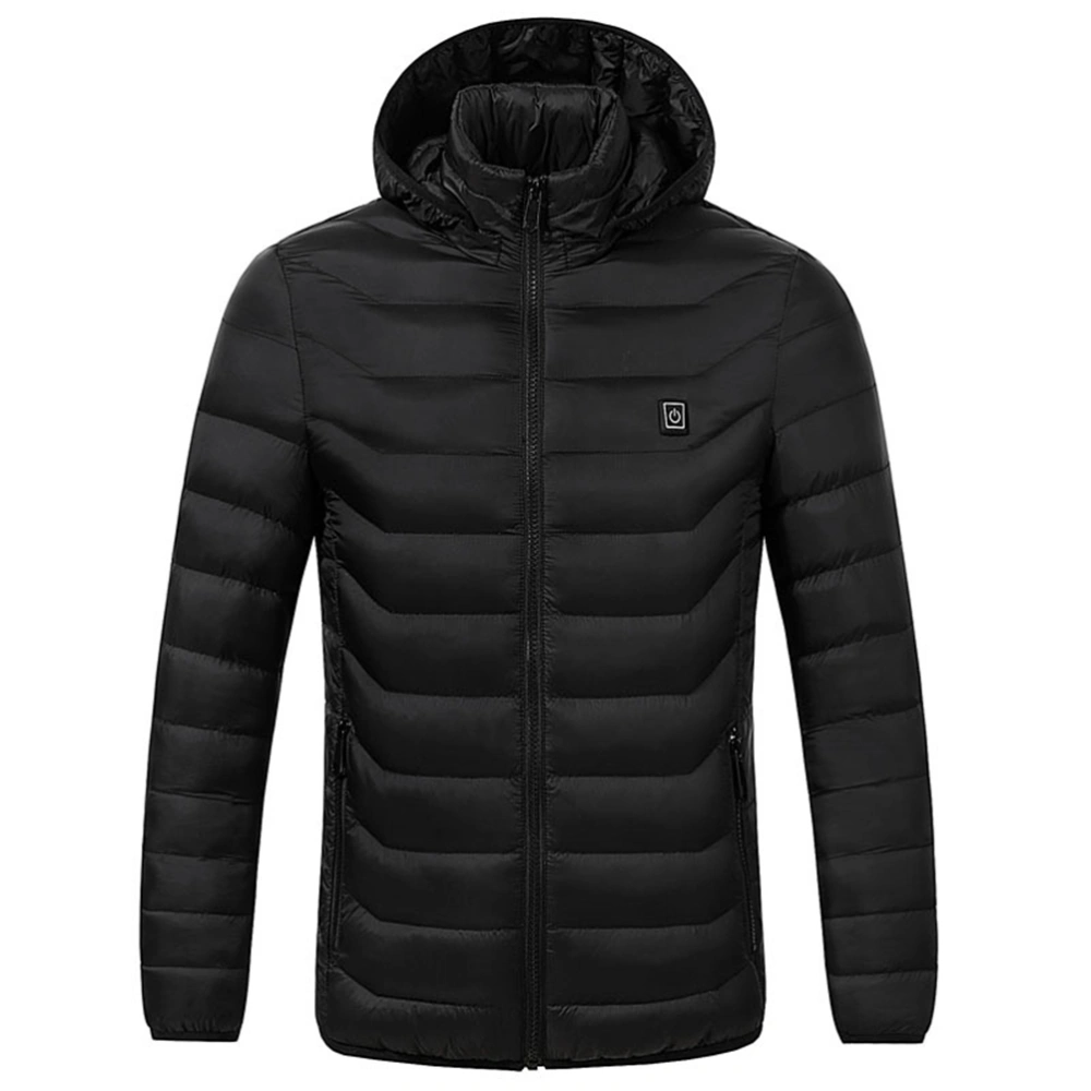 Heated Jacket Slim Fit Electric Hoodie Jacket Winter Warming Jacket Coat