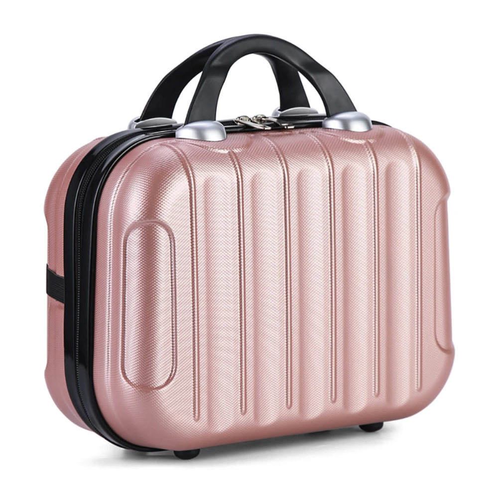 Portable Travel Bag Waterproof Cosmetic Case Mini Travel Suitcase with Elastic Straps