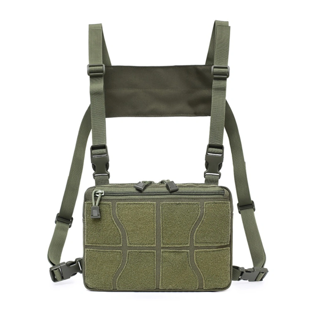 Sports Chest Rig Bag Multifunctional Vest Bag Outdoor Adjustable Chest Bag