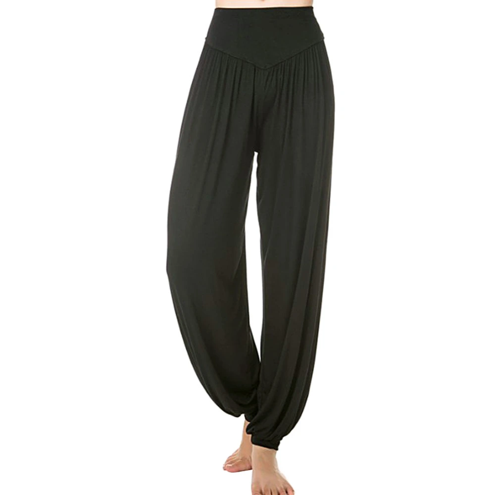 Unisex Leisure Yoga Dance Long Pants Loose Sports Pants Soft Bloomers Yoga Pants