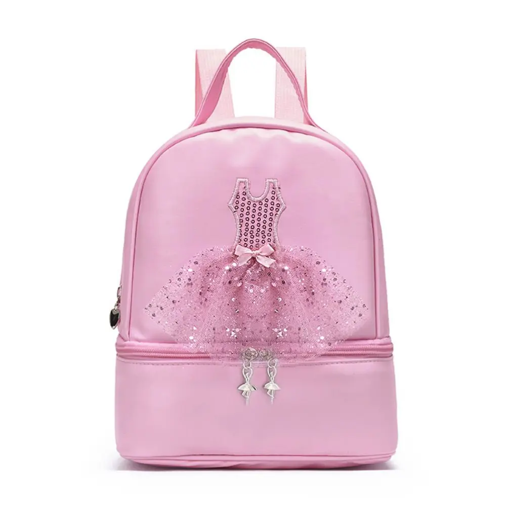 Cute Ballet Dance Girl Backpack Princess School Bag Kids School Bookbag