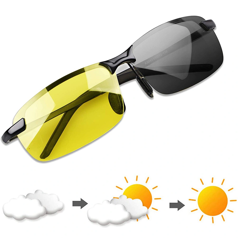 Photochromic Pilot Sunglasses UV400 Protection Sunglasses Glasses