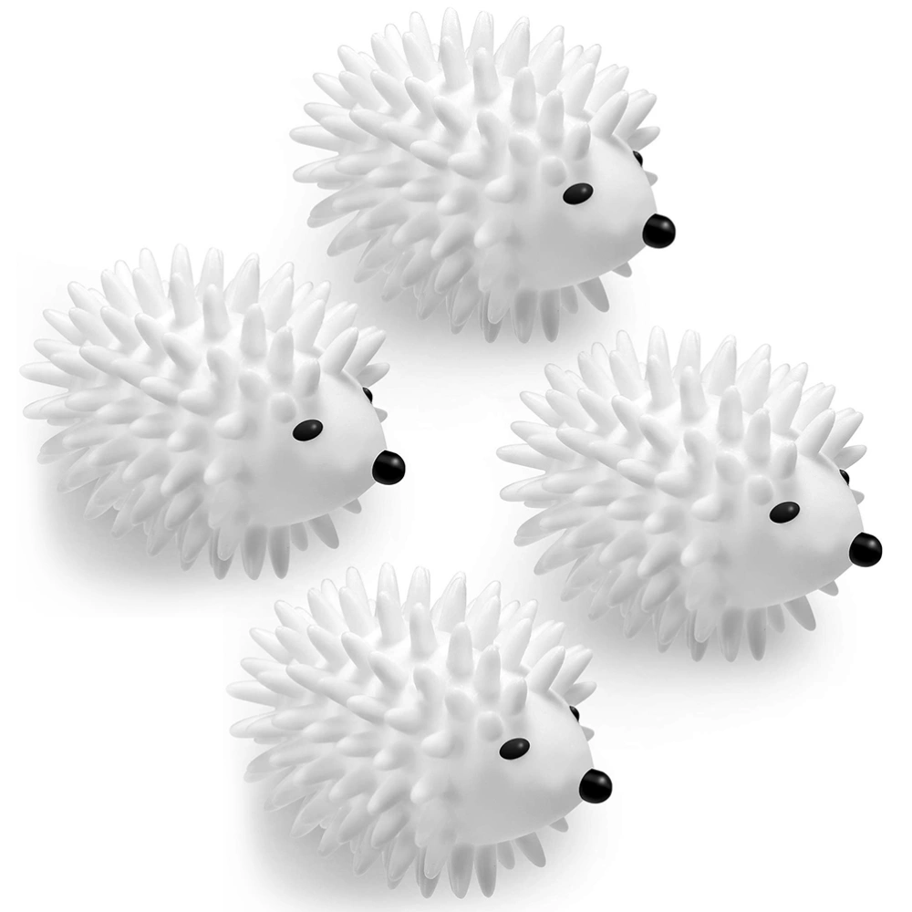 4Pcs Hedgehog Reusable Dry Balls Hedgehog Skirt Sweater Washing Ball Soft Laundry Dry Balls