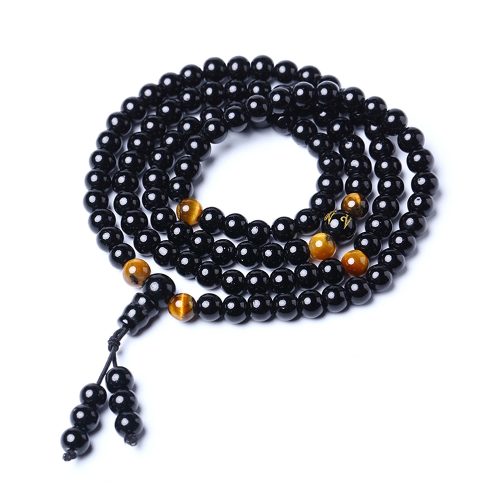 Beads Bracelet Simulation Crystal Tibet Buddhist Prayer Bead Bracelet Necklace