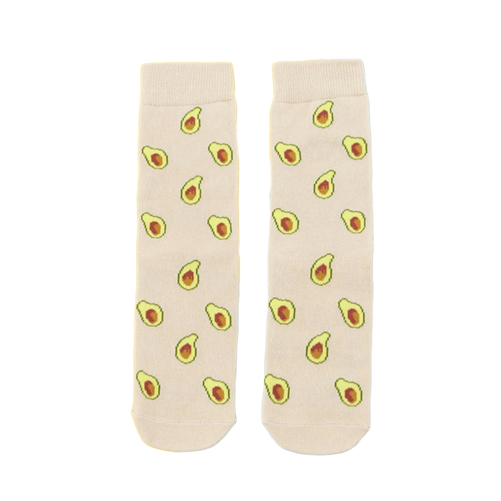 Food Pattern Socks Funny Colorful Stockings Novelty Food Socks Leisure Stockings