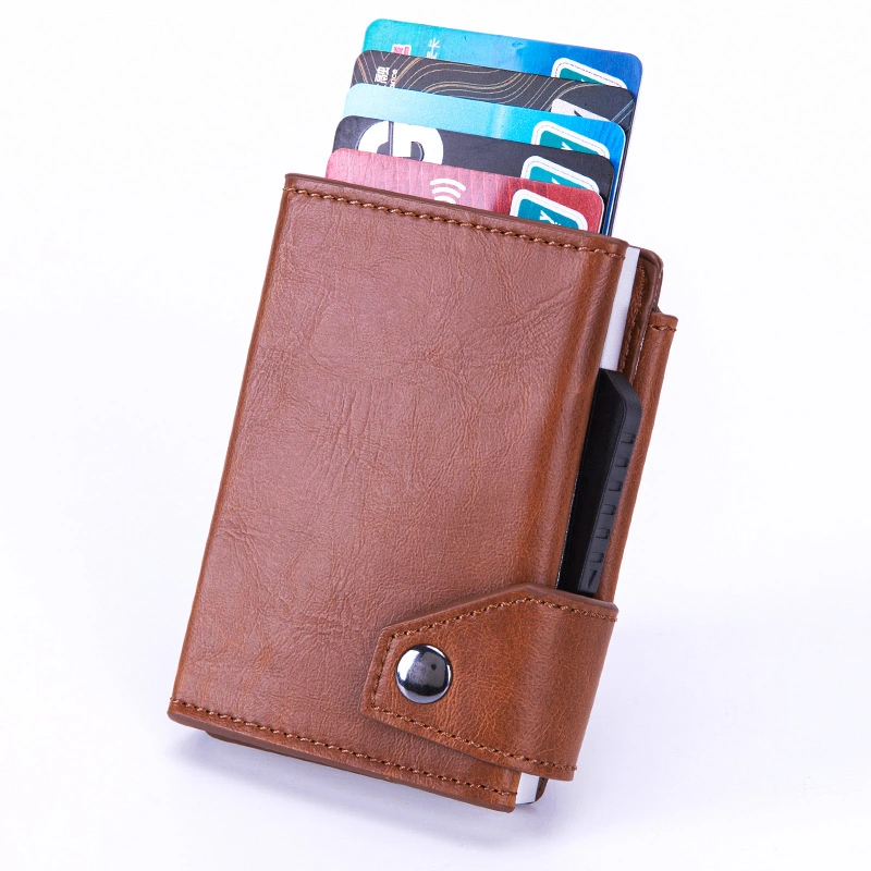 Fashion Card Holder Elegant Portable Lightweight Card Case Unisex Business Credit Card Case