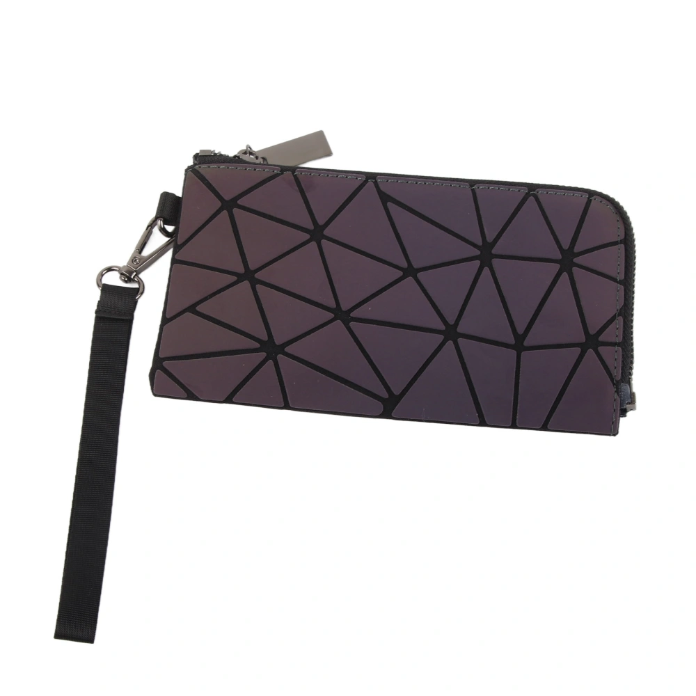 Geometric Luminous Purse Holographic Reflective Handbag for Women Gift