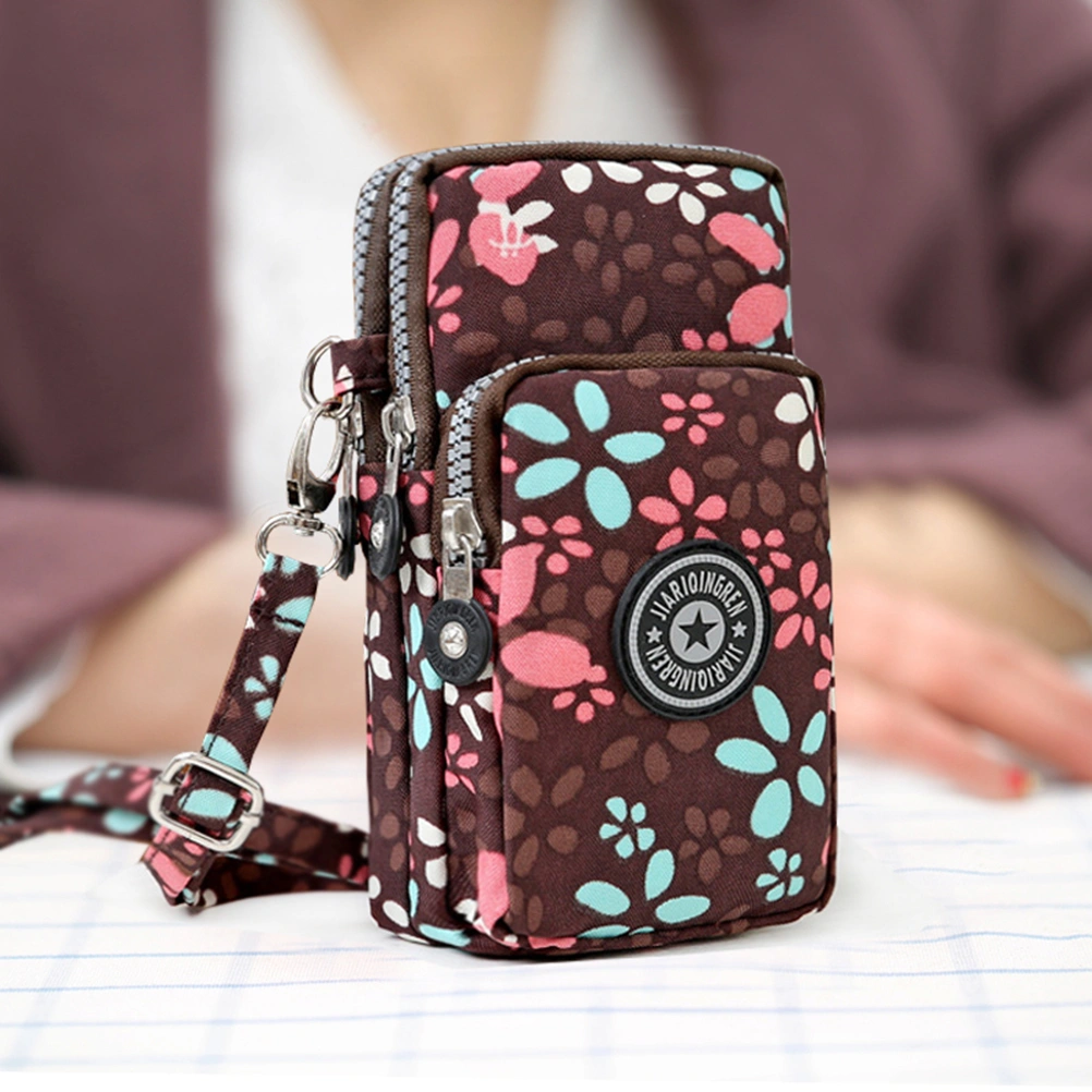 Fashion Women Girls Cross Body Mobile Phone Shoulder Bag Wrist Pouch Bag Coin Wallet Purses
