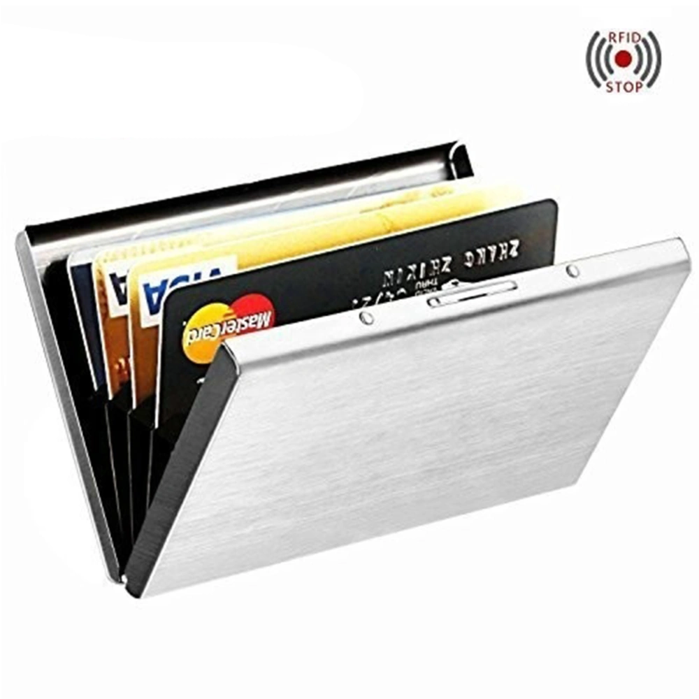 Credit Card Holder Protector Metal Credit Card Wallet Slim Credit Card Case for Women or Men