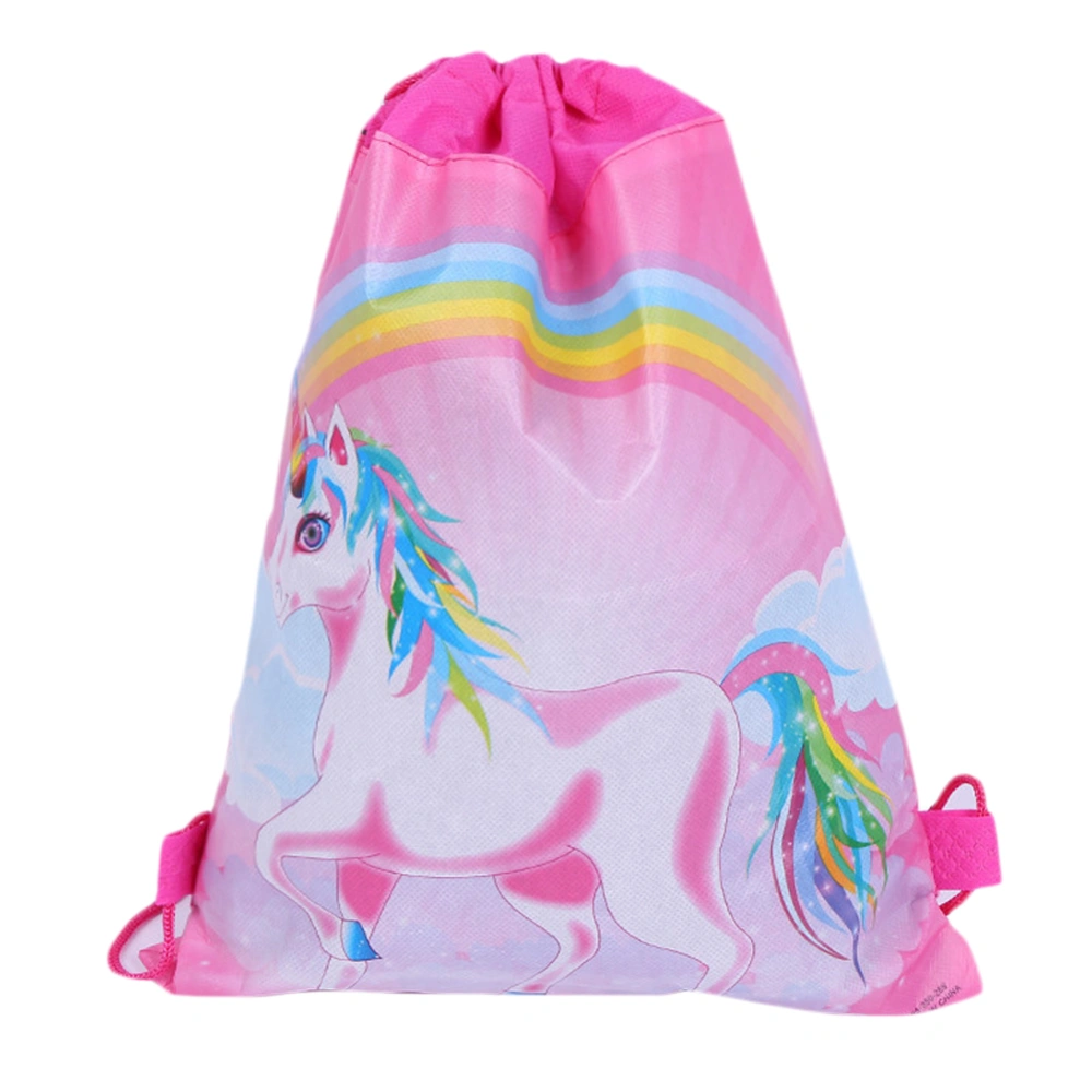 Cute Drawstring Bags Drawstring Shoulder Backpack Bag Girl School Bag