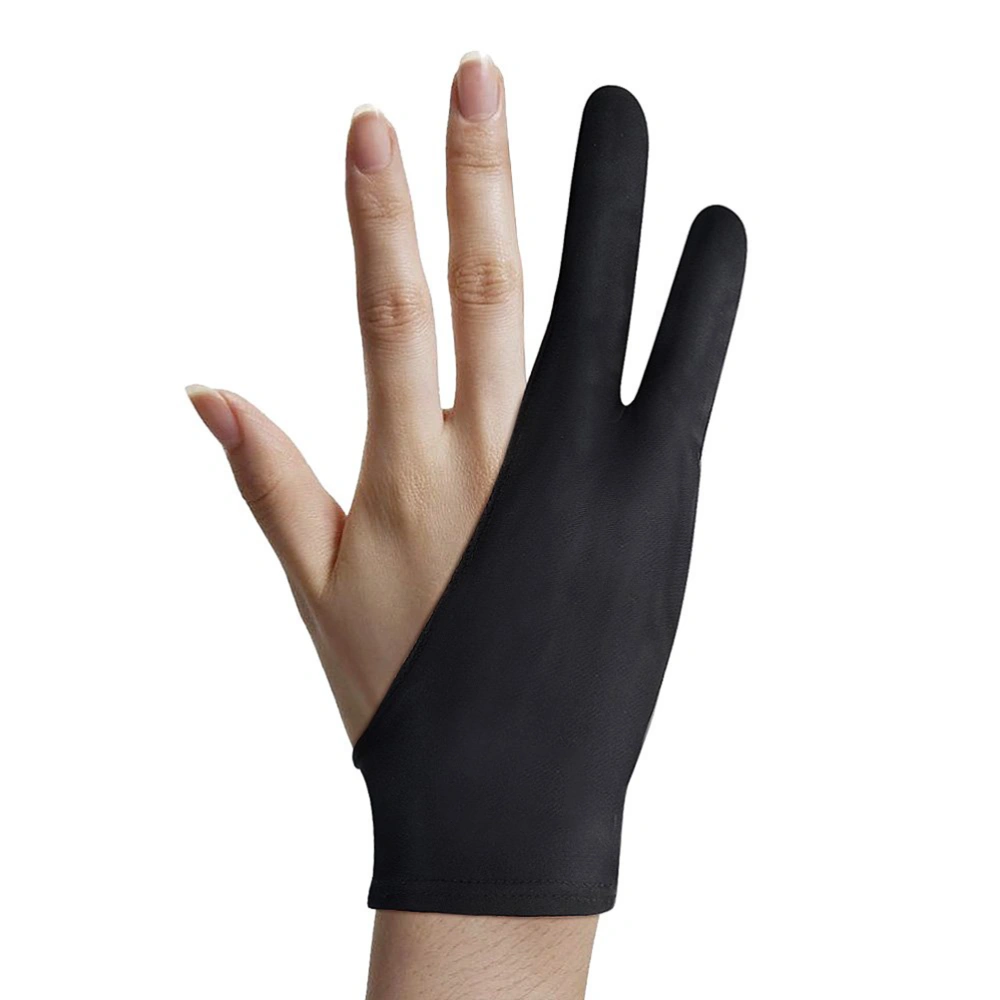 Two Finger Glove for Graphics Drawing Tablet Artist Tablet Drawing Glove