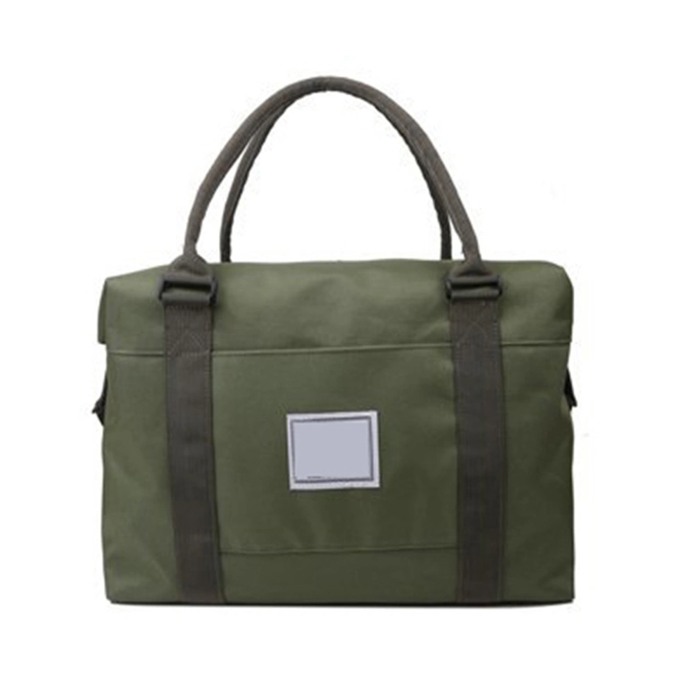 Fashion Travel Bag Sports Oxford Waterproof Basics Large Sturdy Gym Bag for Men Women Green