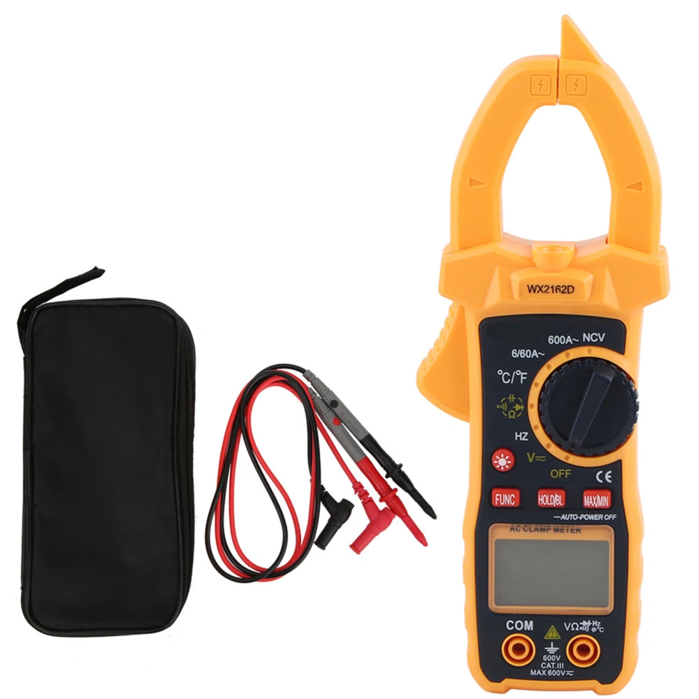 Digital Clamp Meter Multimeter Tester AC DC Plastic LCD Industrial Automation Sensor