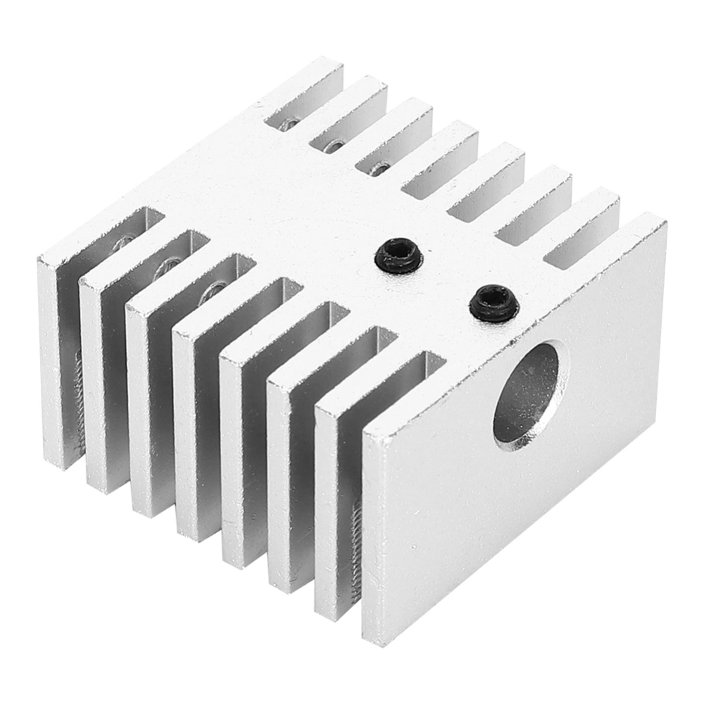 Heat Sink Block Single Head Aluminum Alloy DIY Extruded 3D Printer Accessories