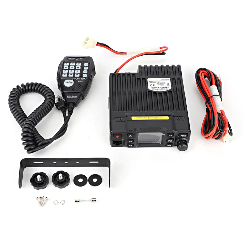 Multifunctional Walkie Talkie 25W Portable Mini Car Two Way Radio VHF UHF Transceiver