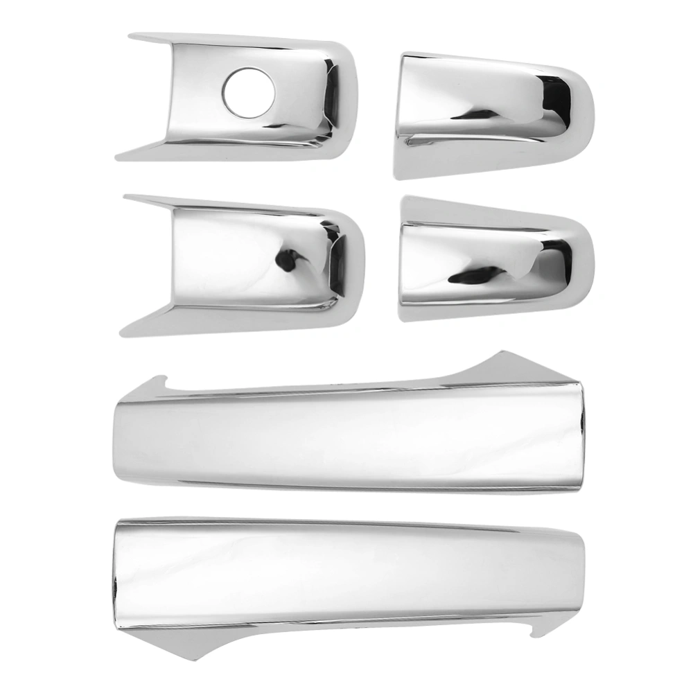 Electroplate Door Handle Trim Cover 2 Door Fit for Silverado/Tahoe/Sierra 2007-2013