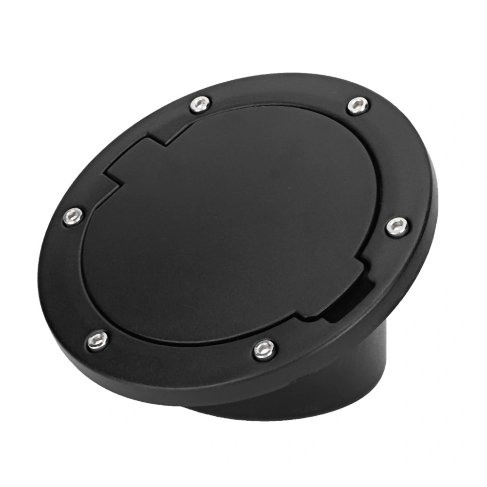 Black ABS Fuel Tank Cap Cover Fits for Jeep Wrangler JK 2007-2017 Car Accessory