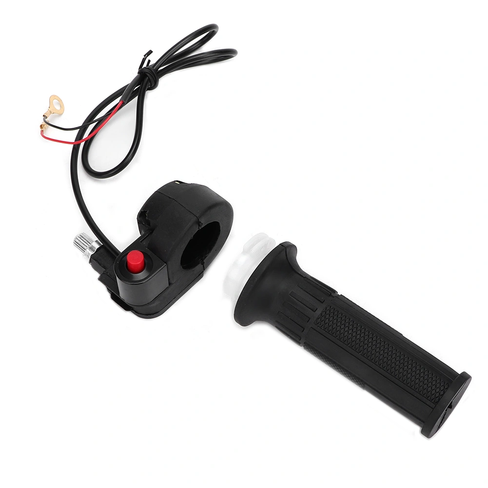 Throttle Grips with Stop Switch Fit for 47cc 49cc Mini Moto Dirt Bike Handlebar
