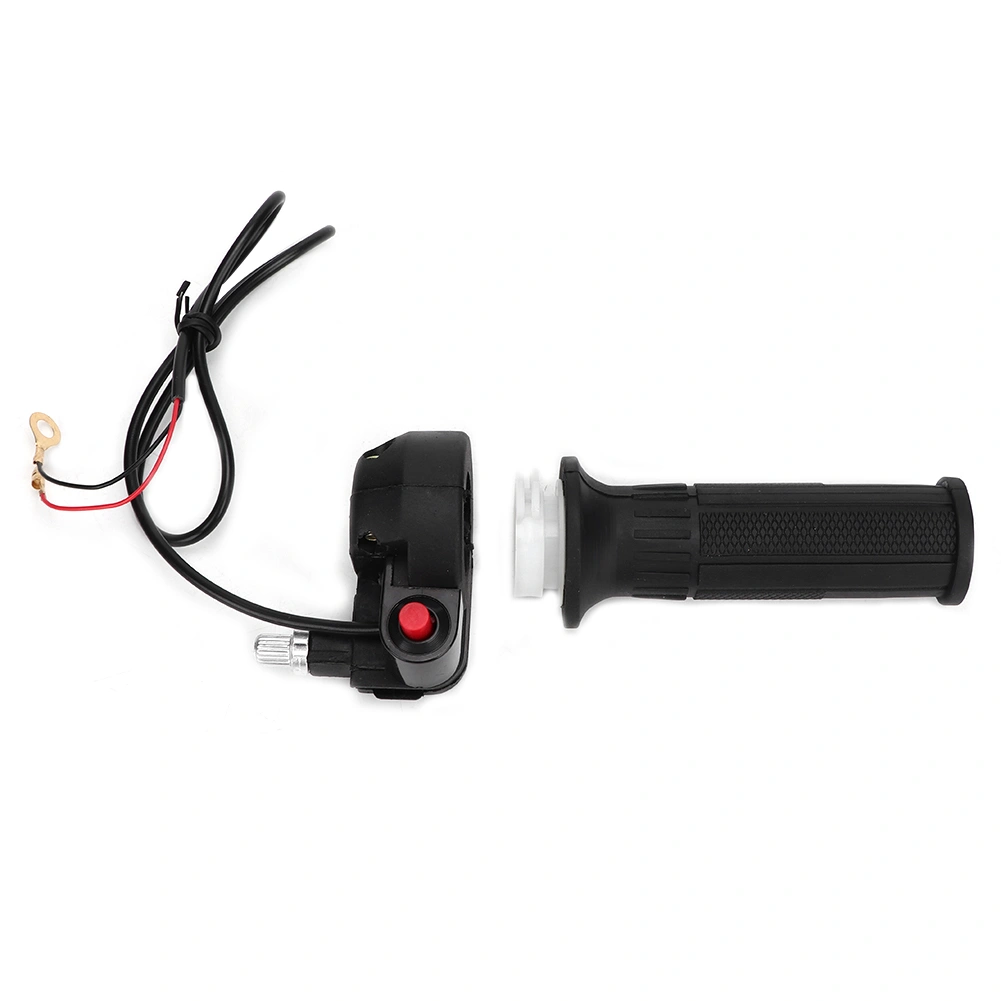 Throttle Grips with Stop Switch Fit for 47cc 49cc Mini Moto Dirt Bike Handlebar