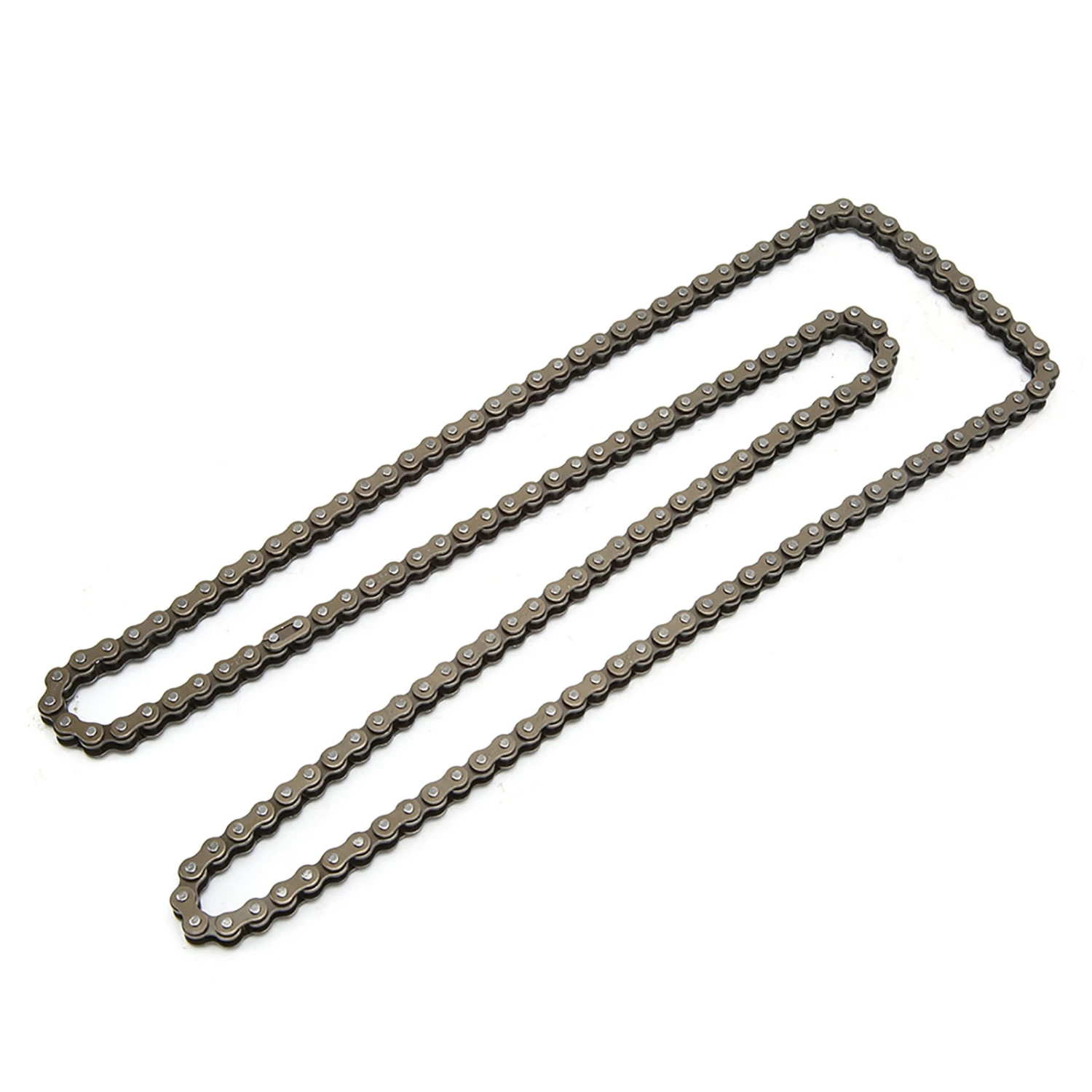 25H 158Links Stainless Steel Chain Fits for 47cc 49cc Pocket Bike Mini Quad ATV Scooter