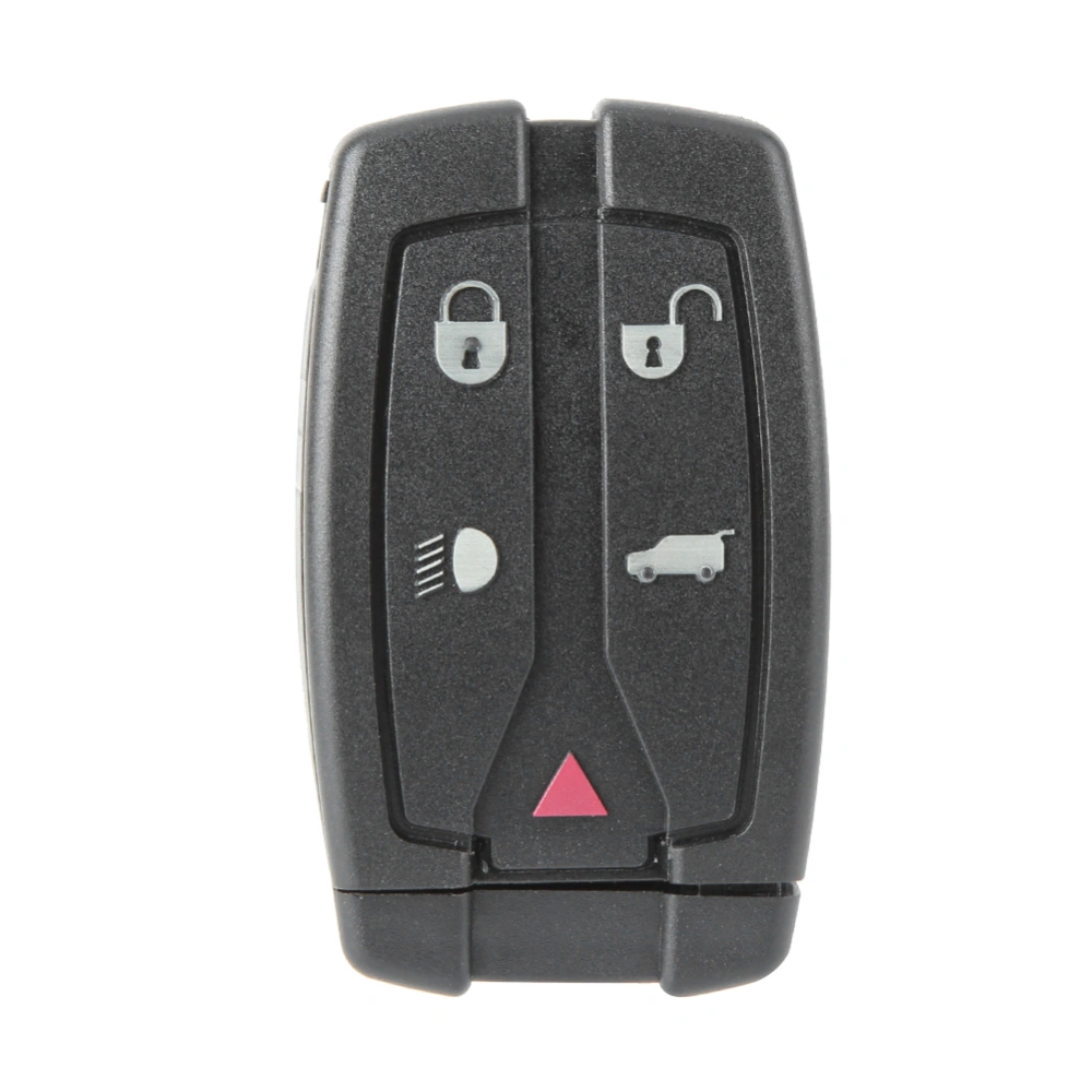 5-Button Smart Remote Key Fob Case Shell with Embryo Fit for Land Rover