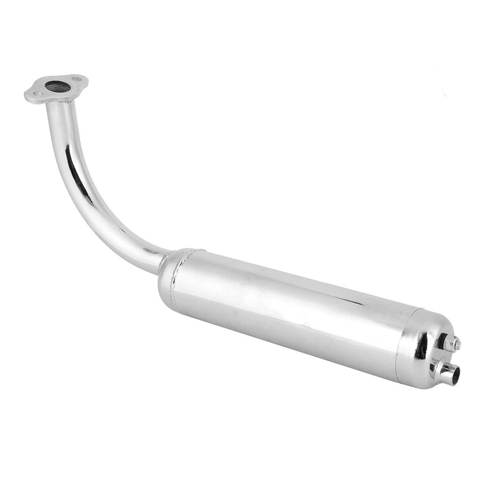 Universal Muffler Exhaust Pipe for 80cc 60cc 49cc 50cc Electric Bicycle Engine