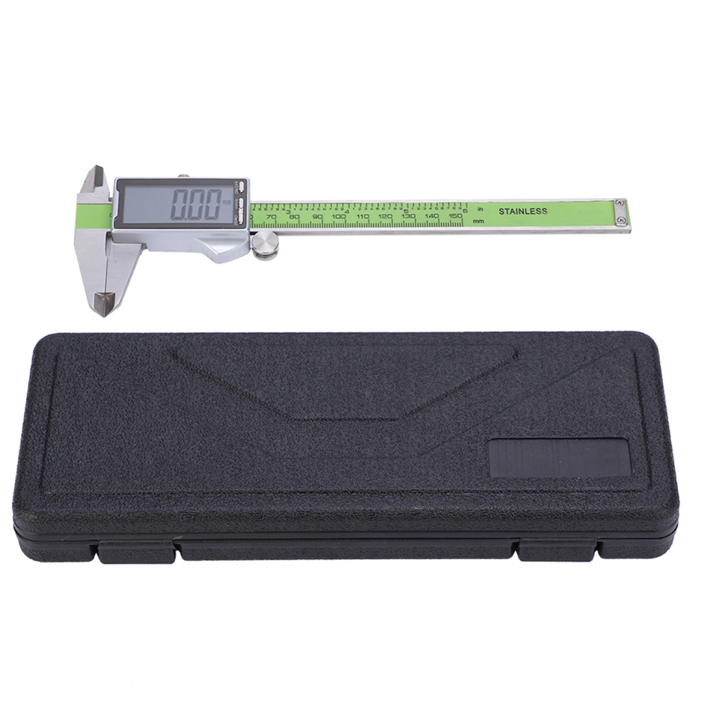 Digital Vernier Caliper Accurate Stainless Steel High Strength Electronic Ruler Gauge150mm