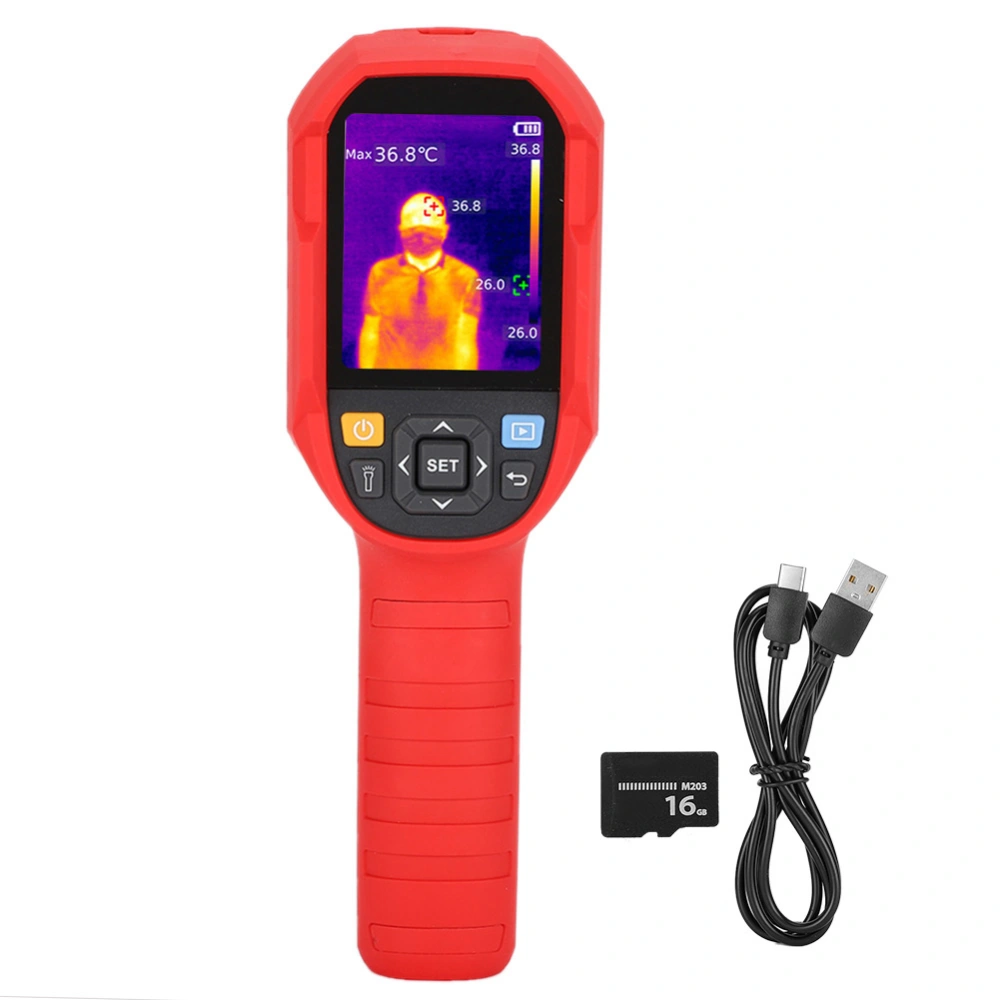 UTi165K Handheld IR Thermal Imaging Camera Thermometer Temperature Tester with PC Analysis Software