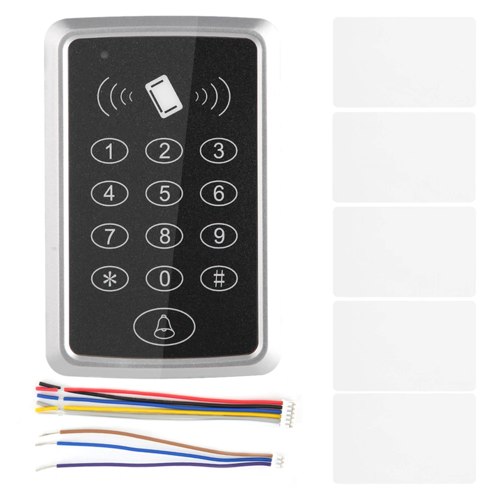 T13 Card Password Door Entry Access Control Machine System with 5 RFID CardsID