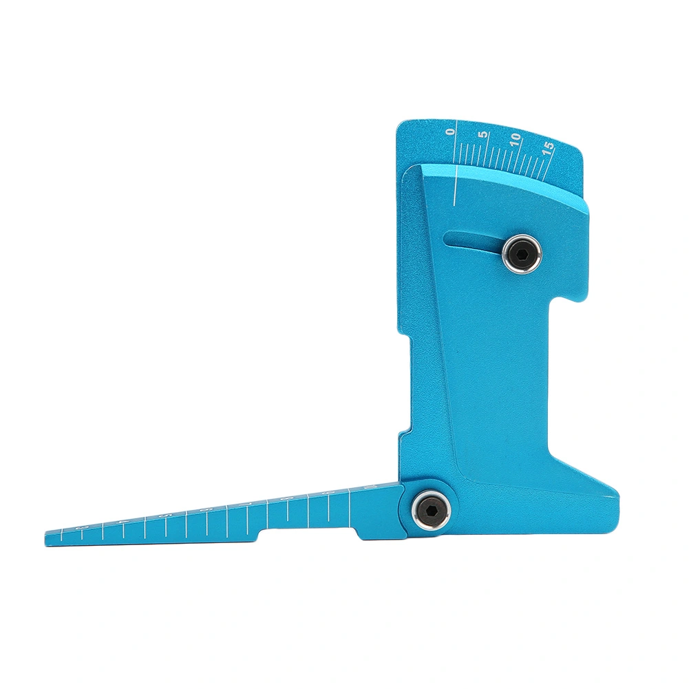 Ruler Shunting Tool for 1/8 1/10 RC Car Model Aluminum Alloy Adjustable Gauge ToolBlue