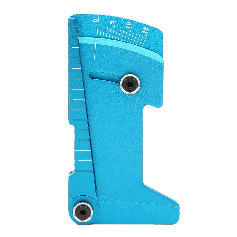 Ruler Shunting Tool for 1/8 1/10 RC Car Model Aluminum Alloy Adjustable Gauge ToolBlue