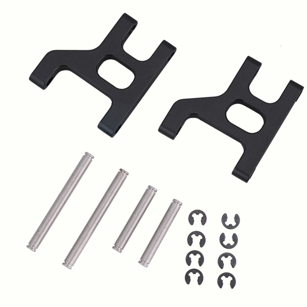 Aluminum Alloy Front Lower Suspension Arm (L/R) Fit for TAMIYA 1:10 CC01 RC Model CarBlack CC01-003BL