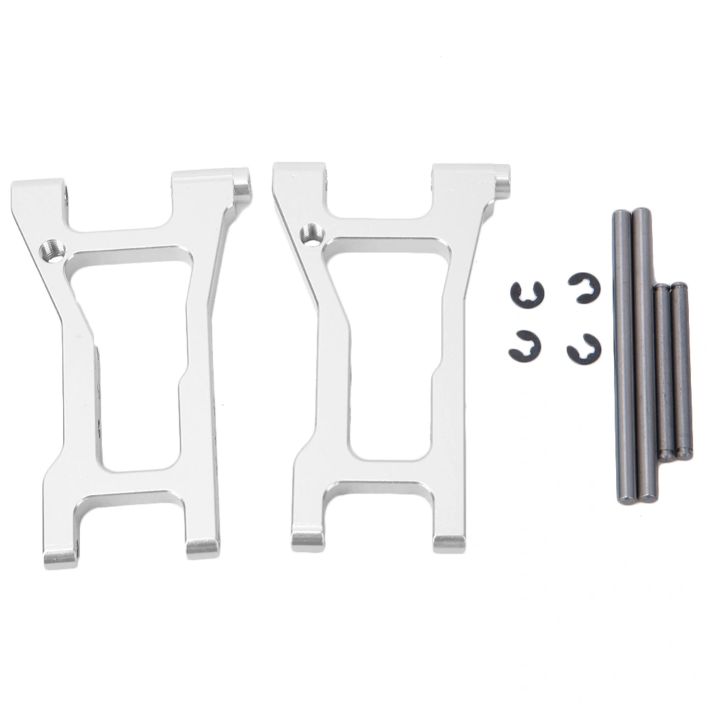 Rear Lower Suspension Arm Accessory Replacement Fit for HPI RS4 Sport 3 1/10 RC CarSilver