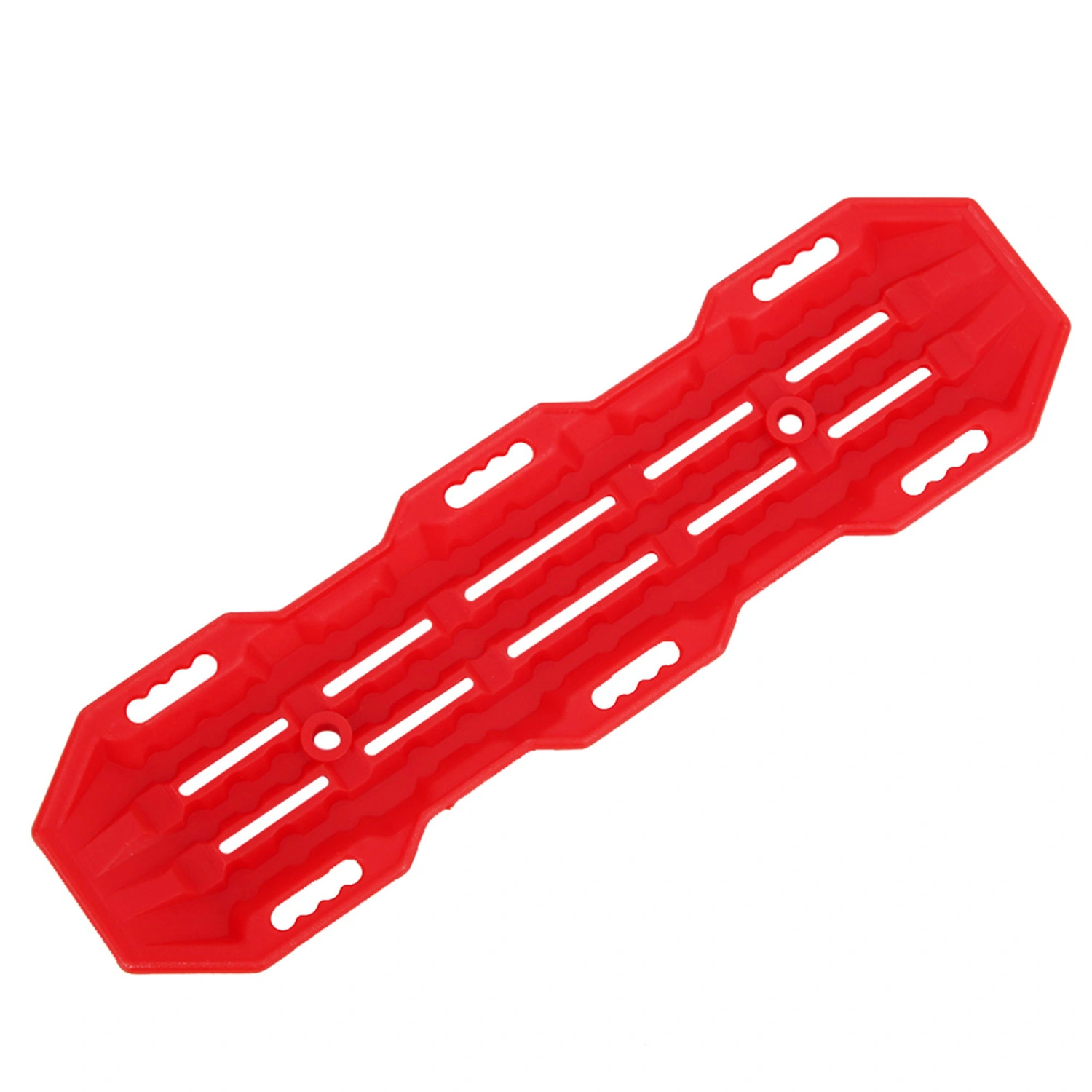 2Pcs Anti-skid Auto Help Board For 1/10 RC Crawler Car RC Model Climbing Vehicle Decoration(Red )