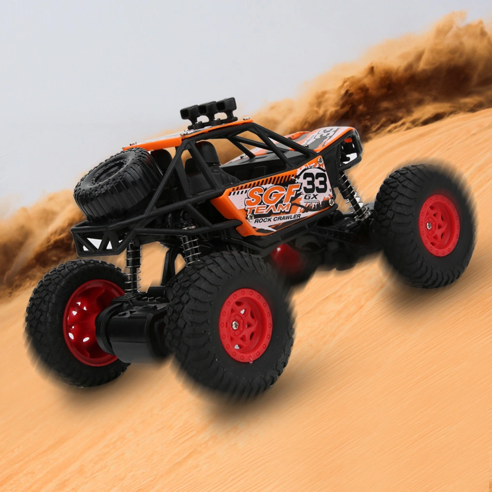 MGRC 8211A 1/20 4WD Remote Control Climbing Car Rechargeable Off Road Vehicle Boys RC Toy(Orange )