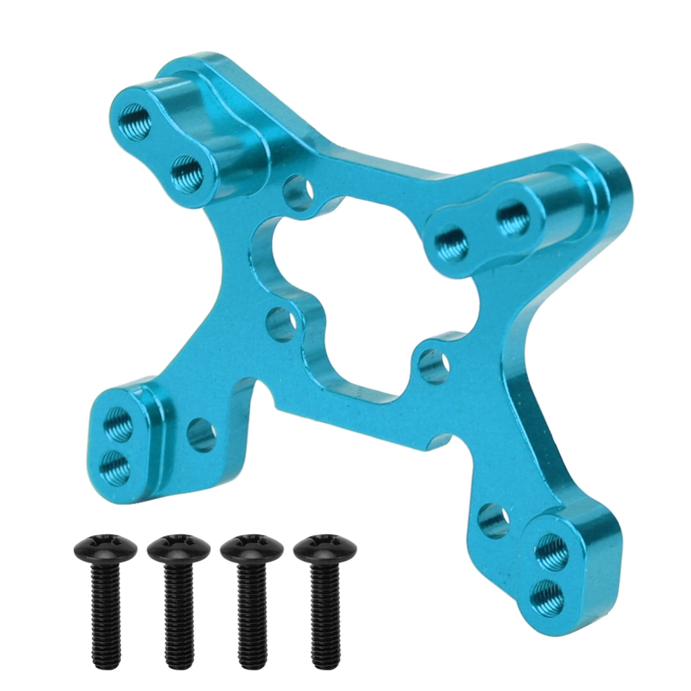 Aluminum Alloy Front Shock Tower Fit for LC 1/14 Off-Road Monster Truggy Rally CarBlue