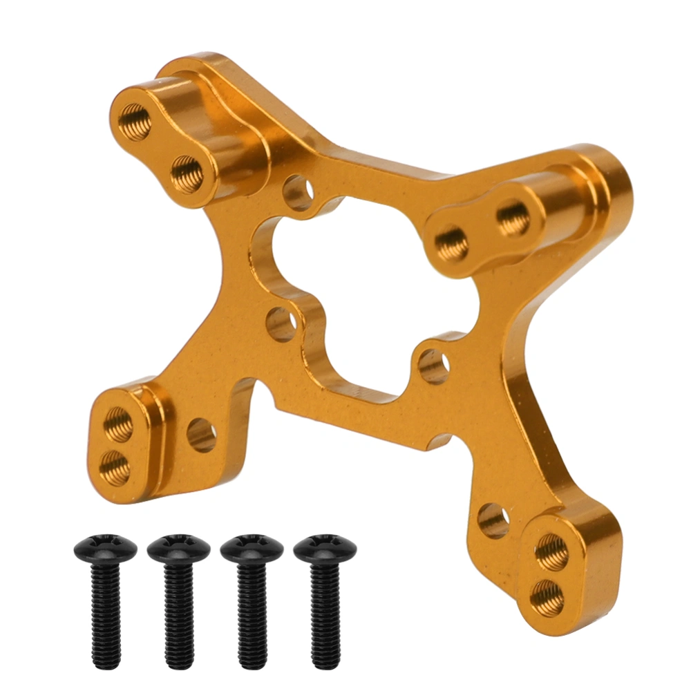 Aluminum Alloy Front Shock Tower Fit for LC 1/14 Off-Road Monster Truggy Rally CarGold