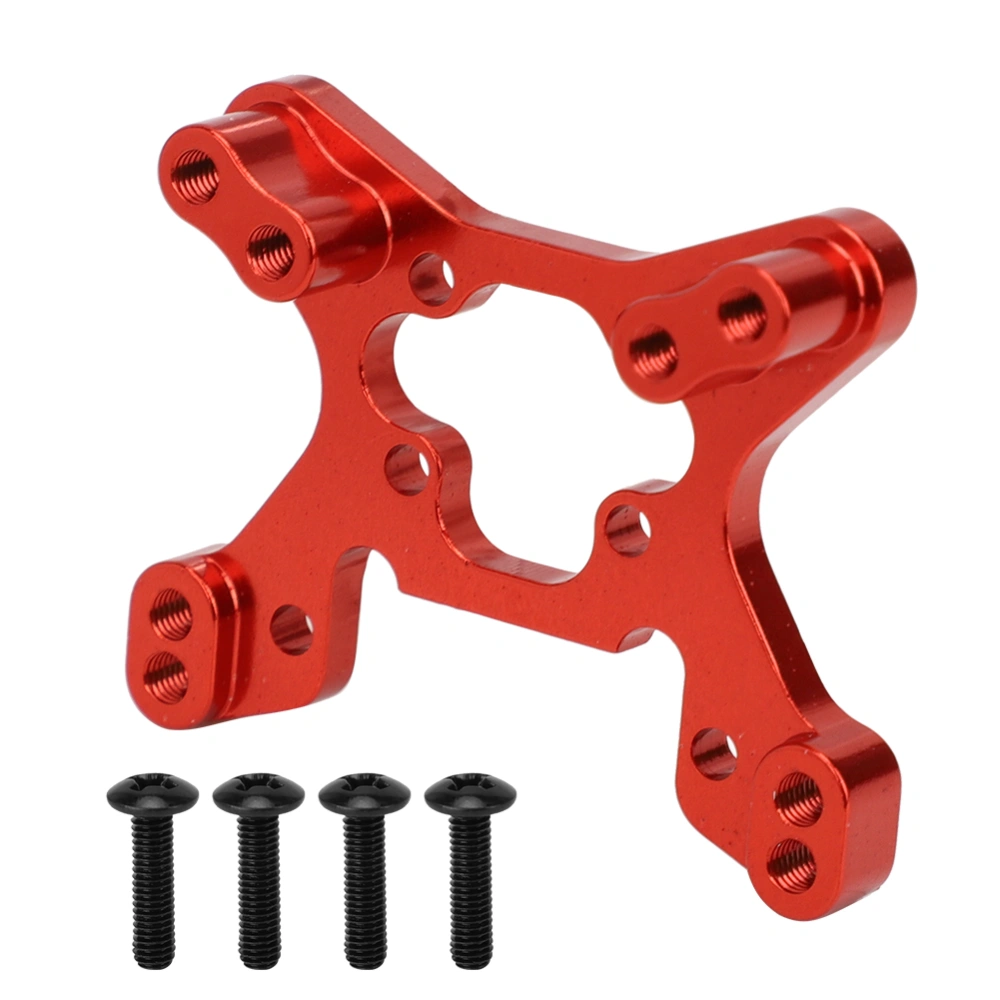 Aluminum Alloy Front Shock Tower Fit for LC 1/14 Off-Road Monster Truggy Rally CarRed